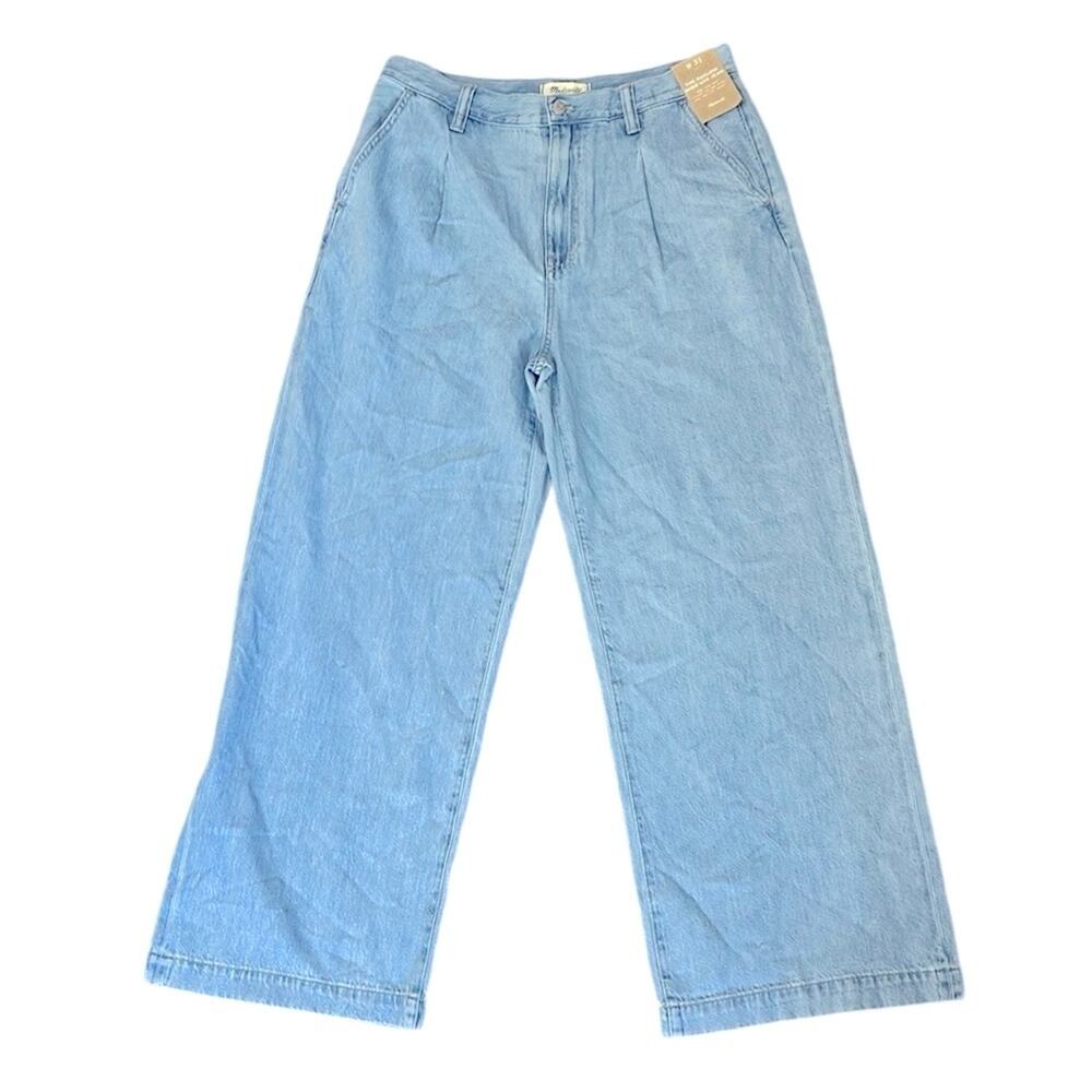 Madewell HARLOW Wide Leg/High Rise Jeans - Picture 5 of 13